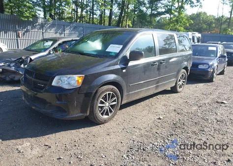 2014 Dodge Grand Caravan Se 30Th Anniversary из США, поврежденный, VIN 2C4RDGBG9ER278682